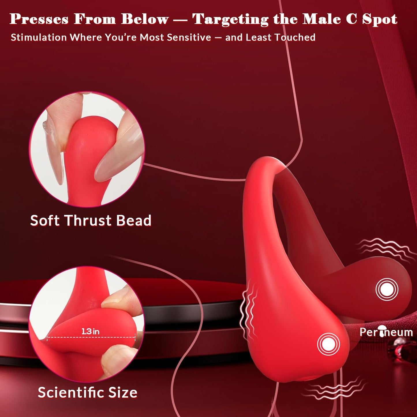 ClutchMotion 360° Vibrating Cock Ring - Vixen | Nova Network