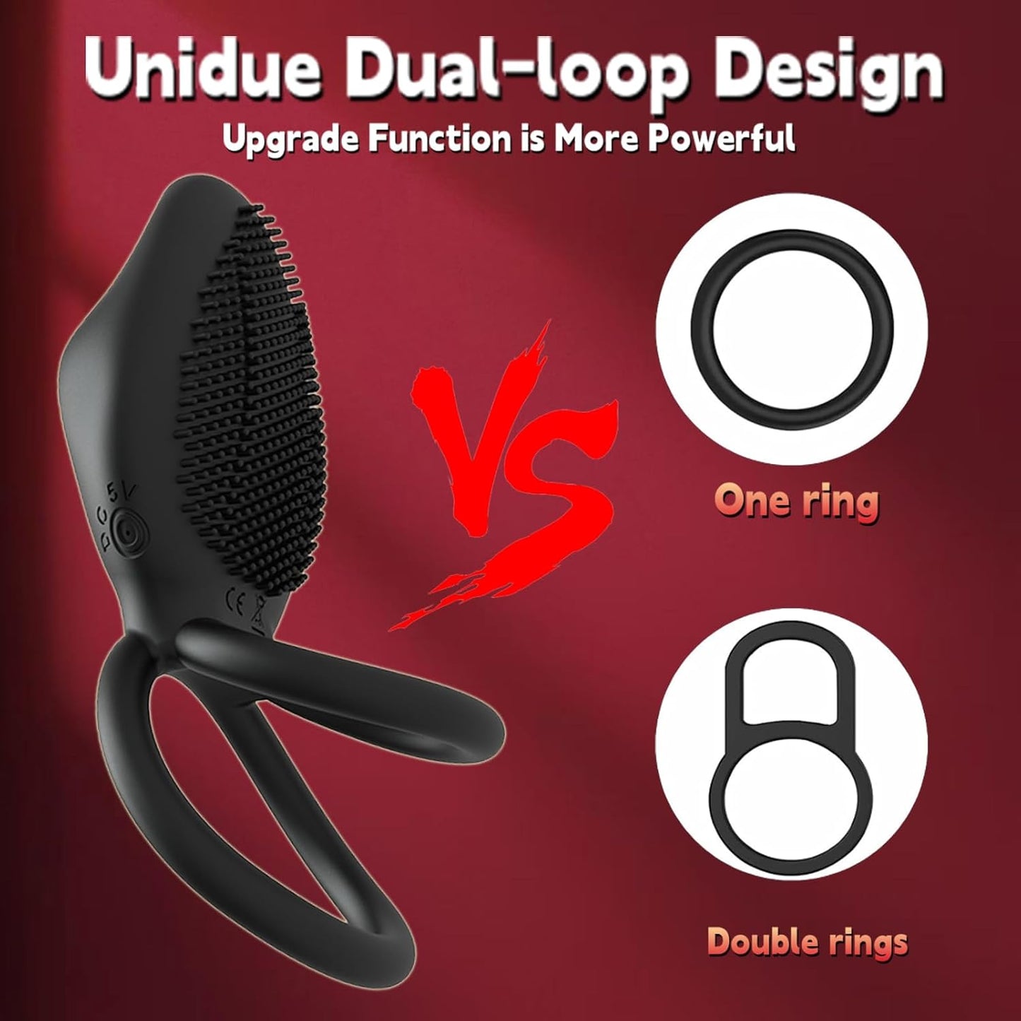 CobraGrip Dual Vibrating Ring - Vixen | Nova Network