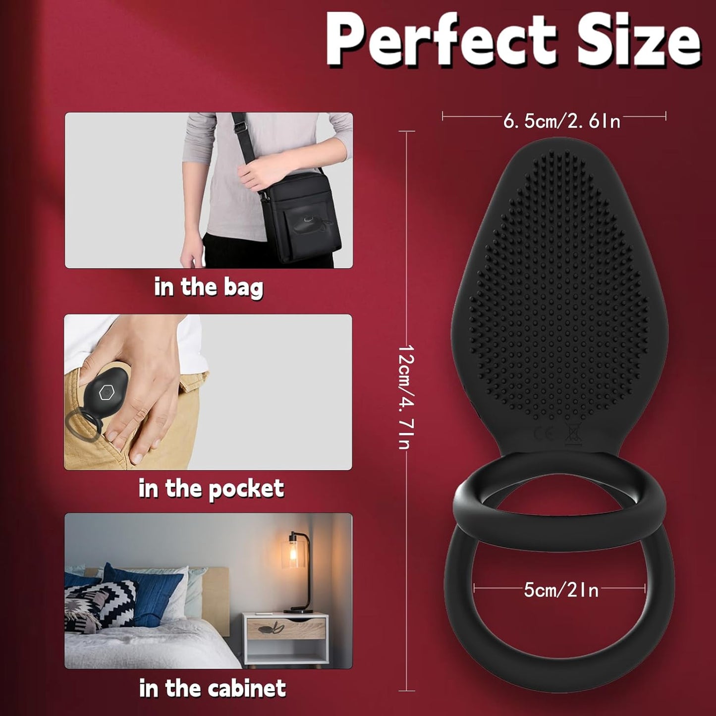 CobraGrip Dual Vibrating Ring - Vixen | Nova Network