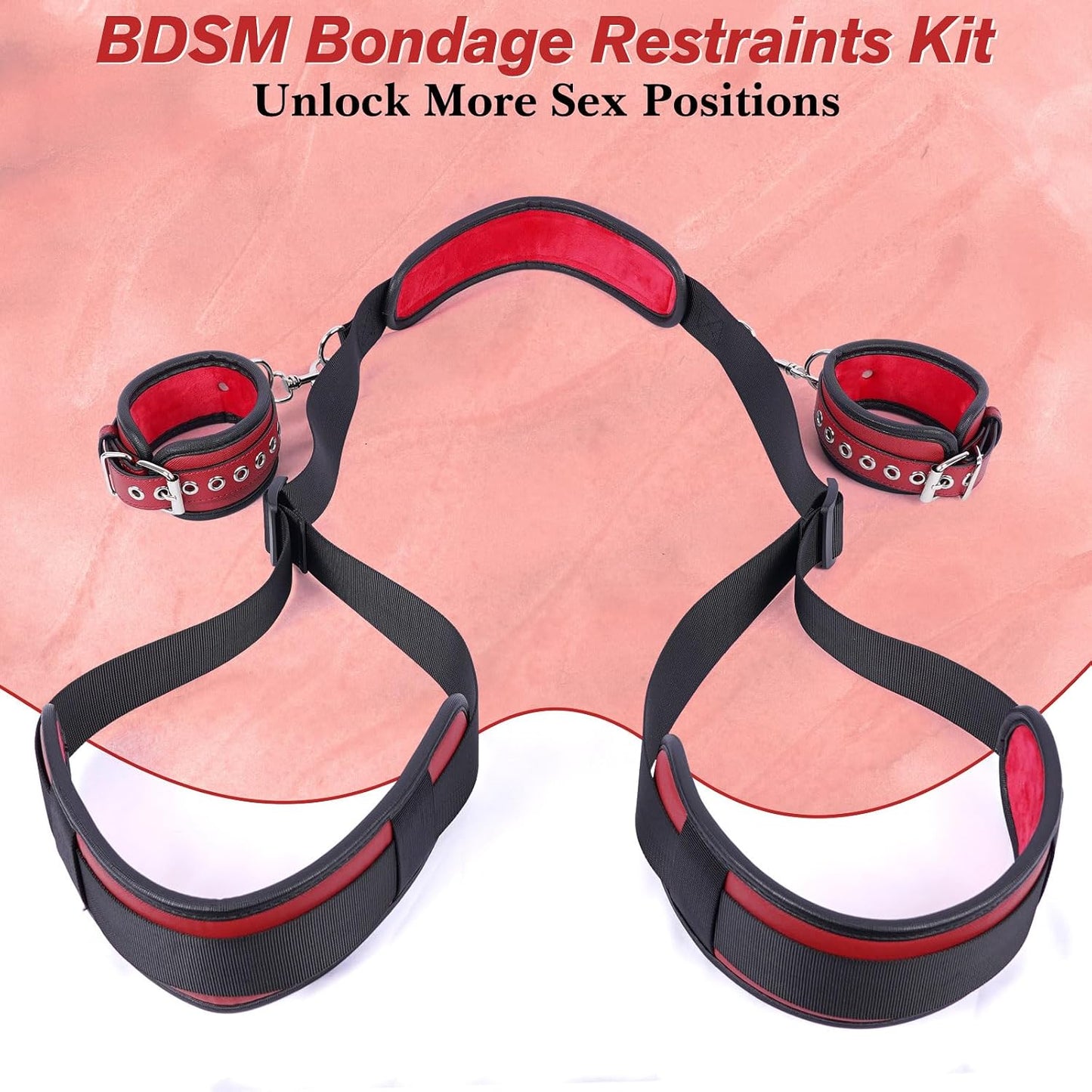 ComfortKink Padded Restraint Straps - Vixen | Nova Network