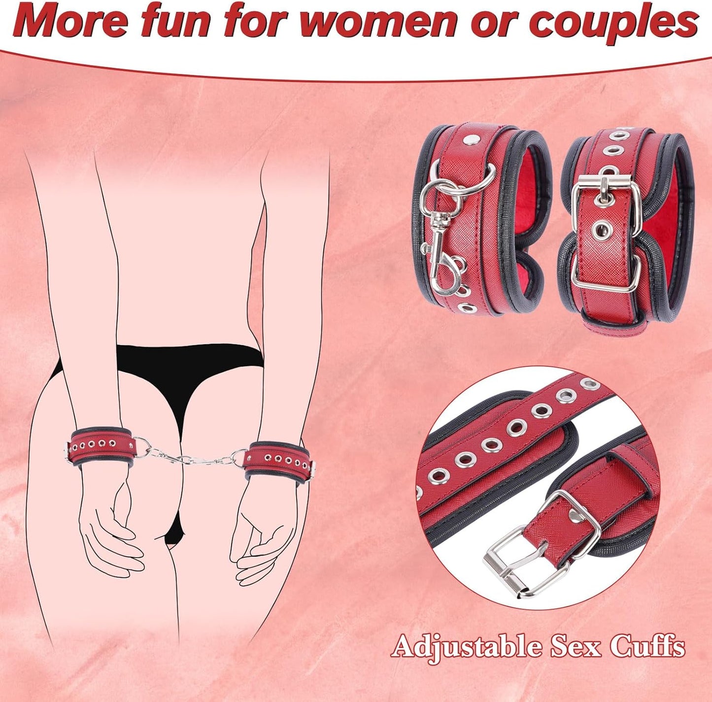 ComfortKink Padded Restraint Straps - Vixen | Nova Network