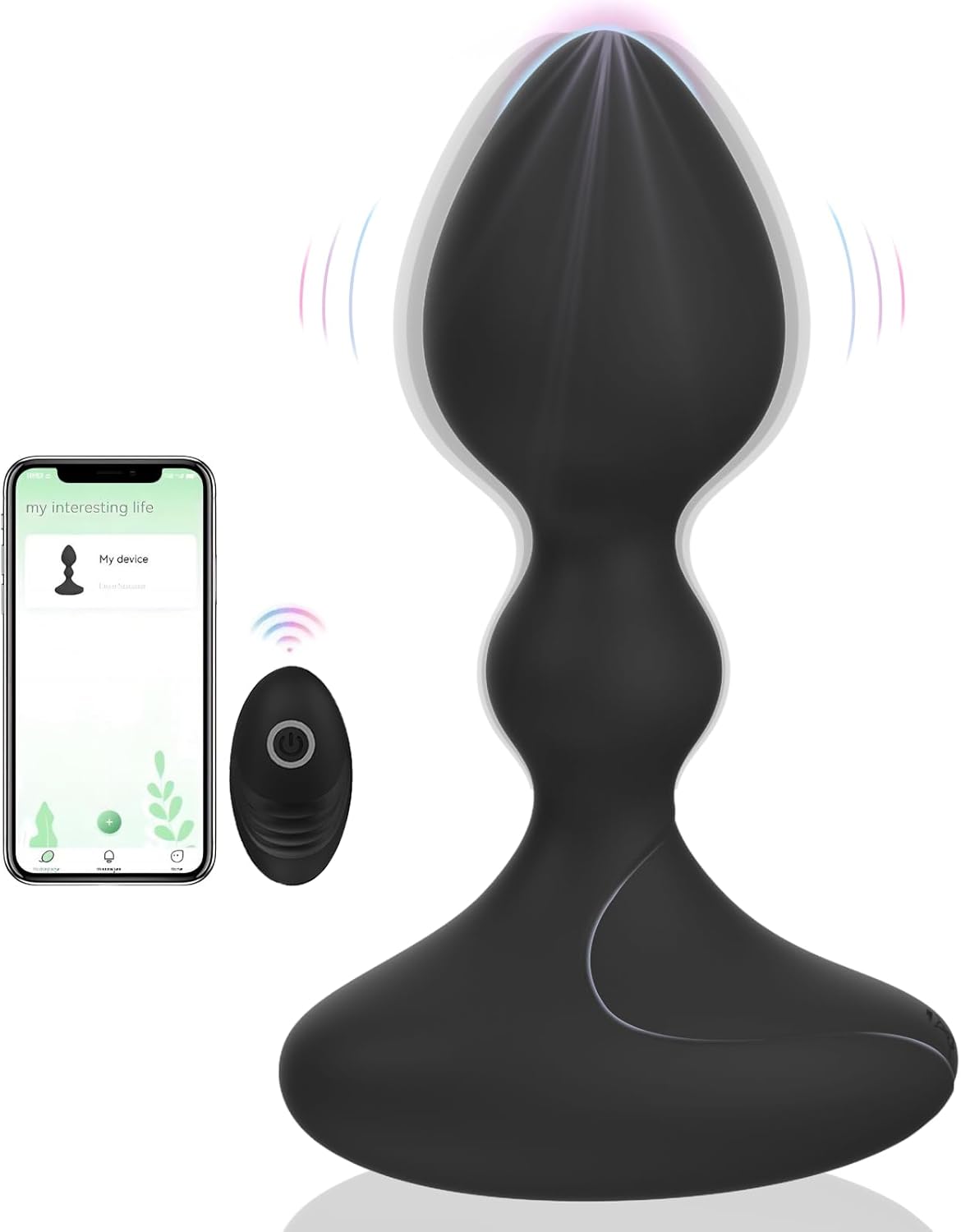 ControlPlug Anal Clitoral & G - Spot Vibrator - Vixen | Nova Network