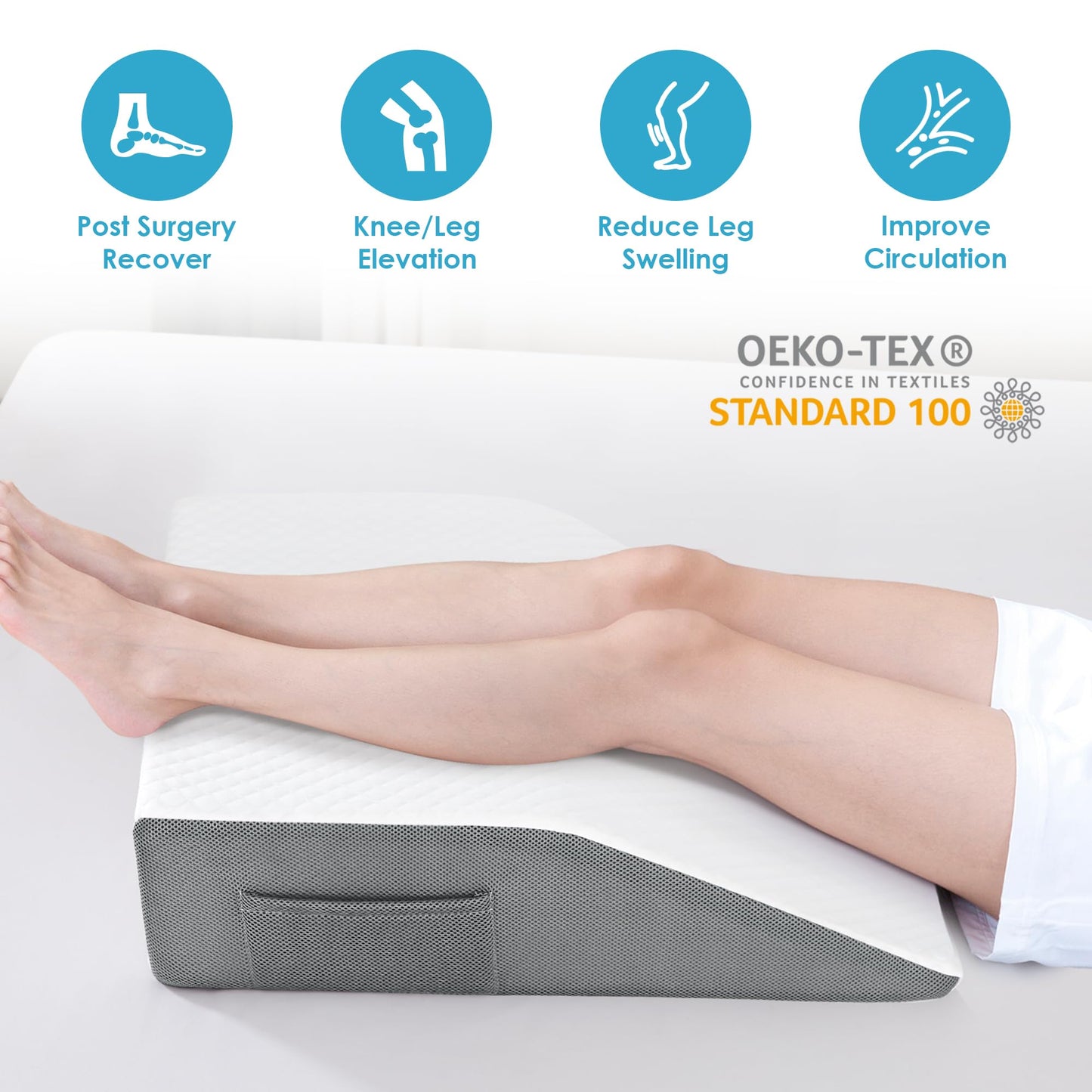 Cooling Couples Intimate Leg Support Wedge - Vixen | Nova Network