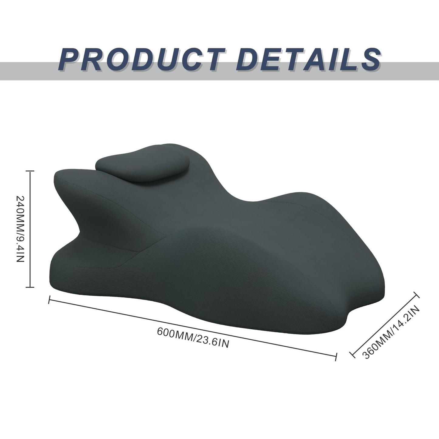 Couples Intimacy Position Support Wedge Pillow - Vixen | Nova Network