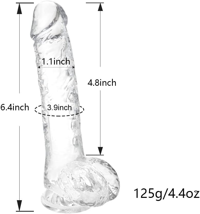CrystalRide 6.4" Realistic Dildo - Vixen | Nova Network