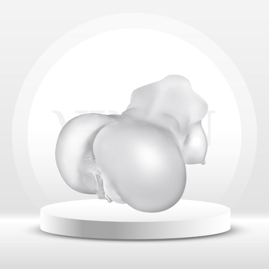 CurveCrave Transparent Sex Doll Stroker - Vixen | Nova Network