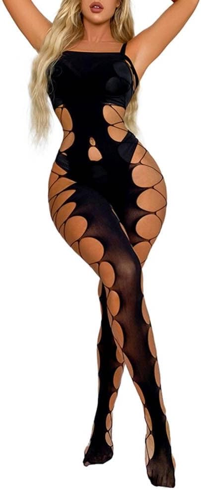 CurveMesh Confidence Fishnet Bodystocking - Vixen | Nova Network