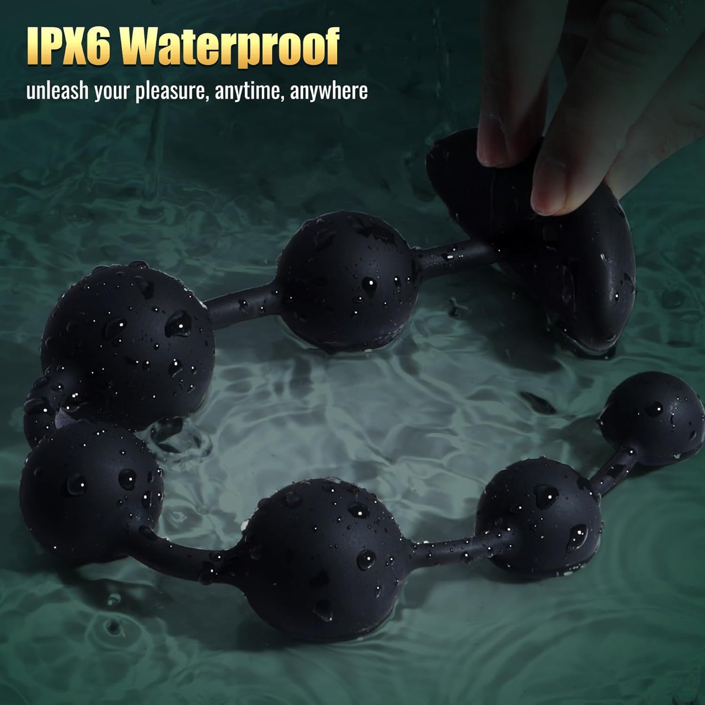 DeepSpiral Extra - Long Vibrating Anal Beads - Vixen | Nova Network