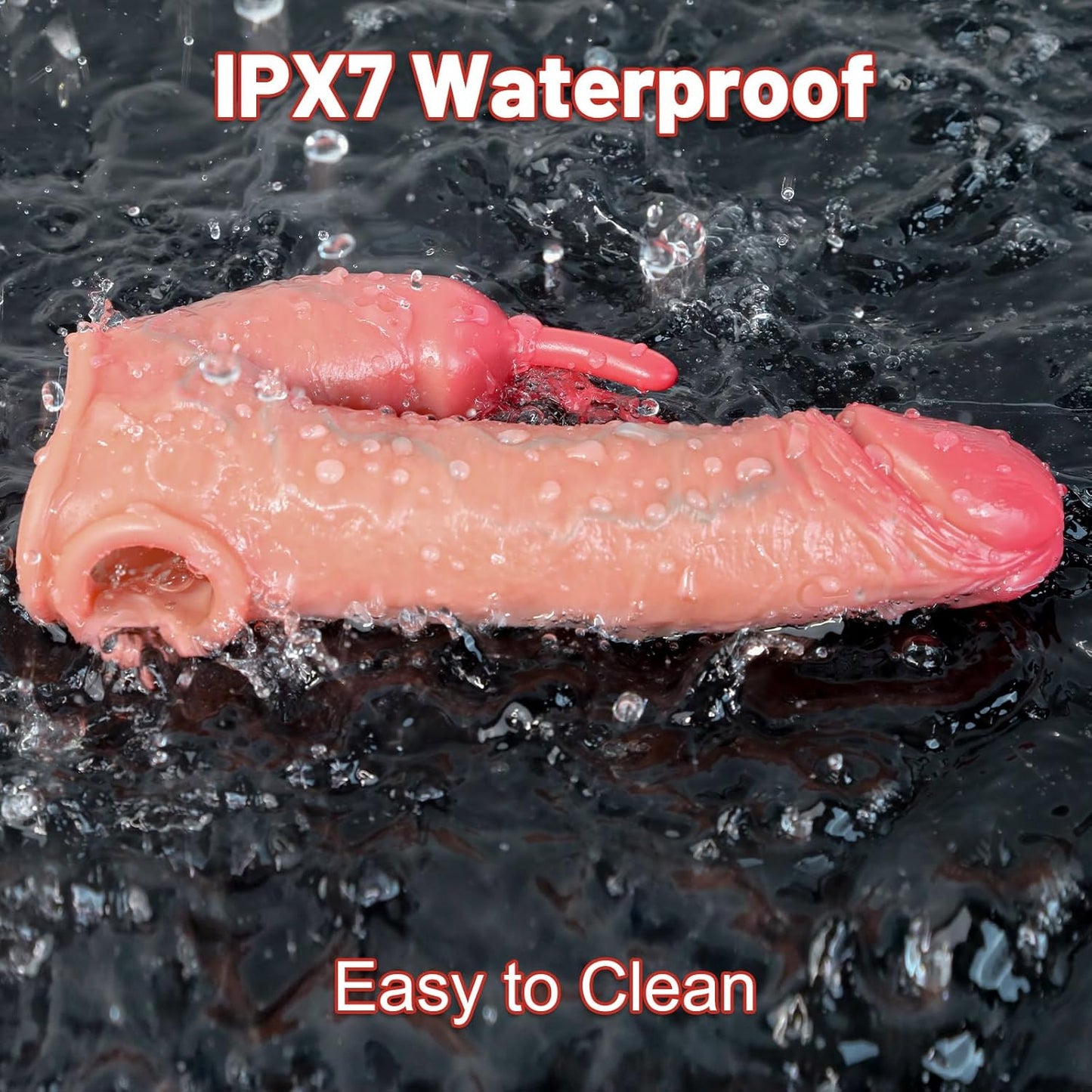 DeepThrust Rabbit Penis Sleeve Extender - Vixen | Nova Network