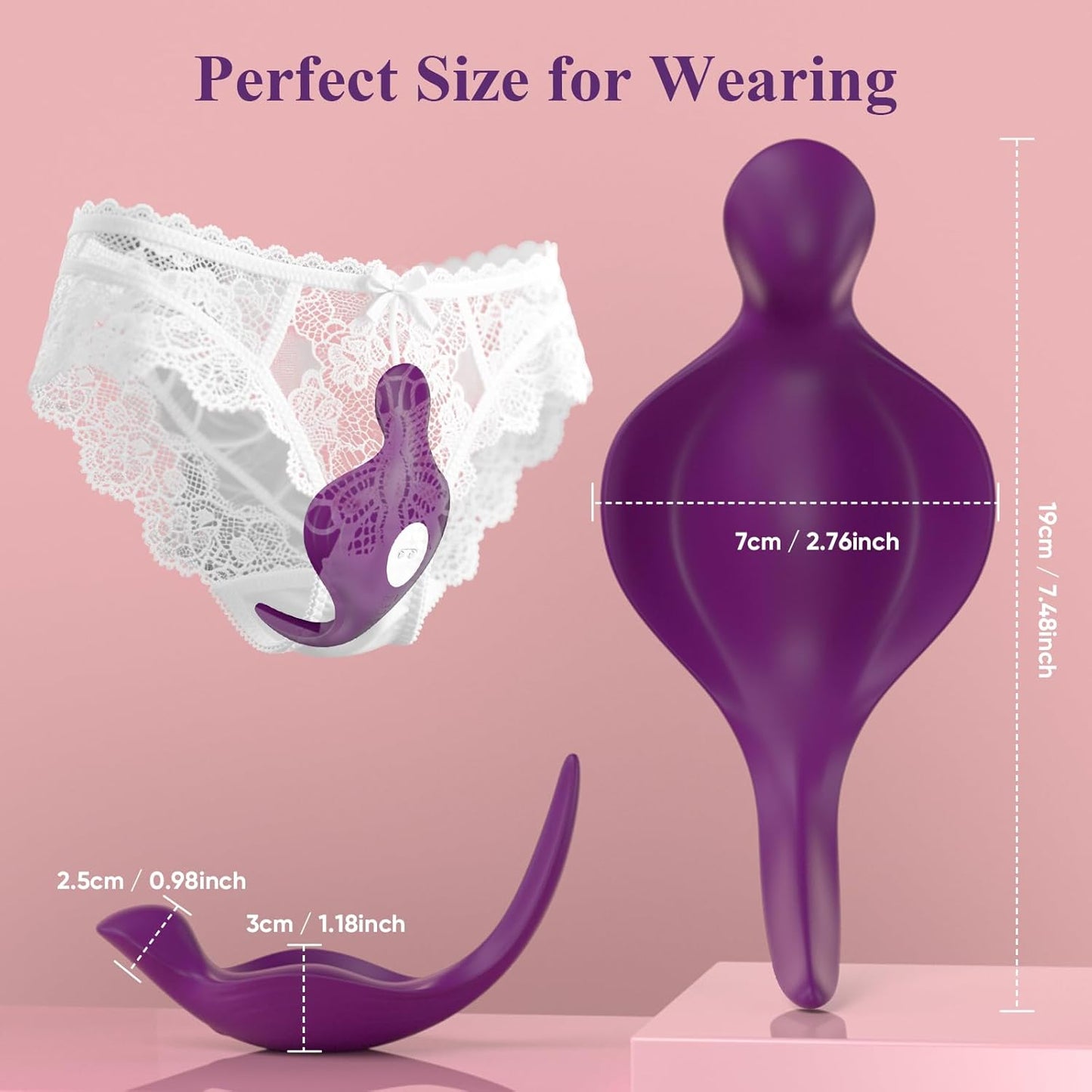 DesireFlex 3 - in - 1 Wearable Panty Vibe - Vixen | Nova Network