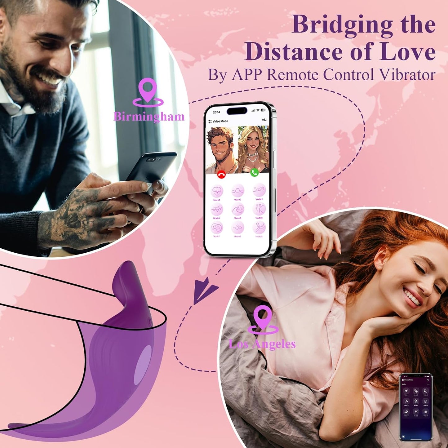 DesireFlex 3 - in - 1 Wearable Panty Vibe - Vixen | Nova Network