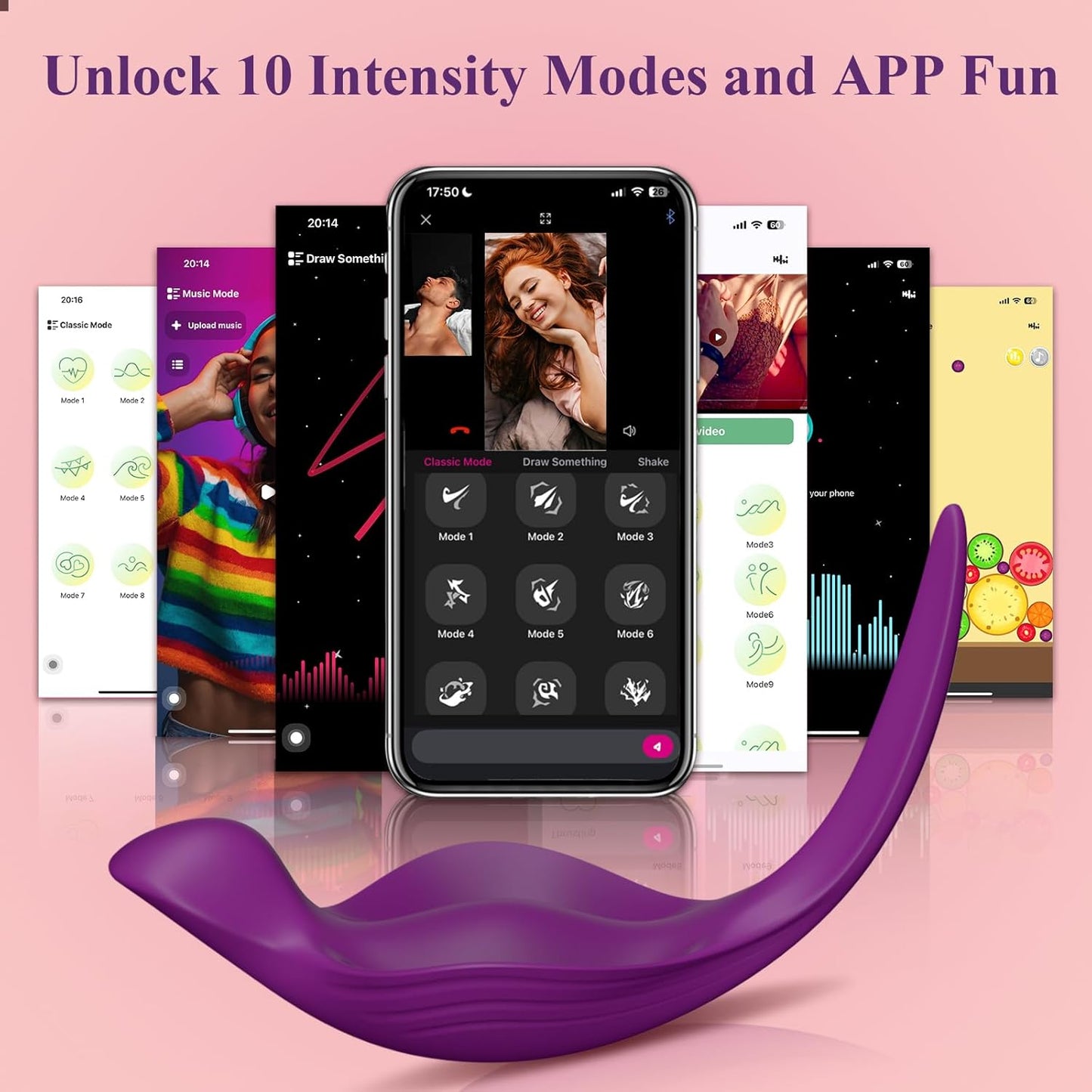DesireFlex 3 - in - 1 Wearable Panty Vibe - Vixen | Nova Network