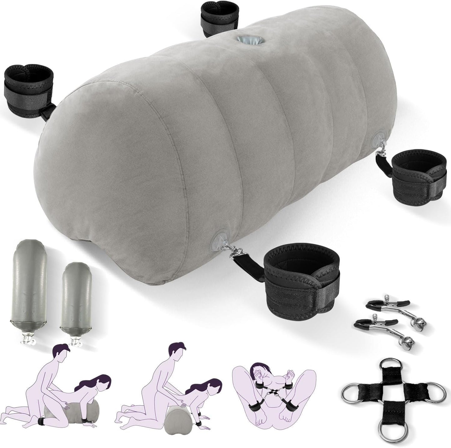 DomiCushion Inflatable Pillow & BDSM Set - Vixen | Nova Network
