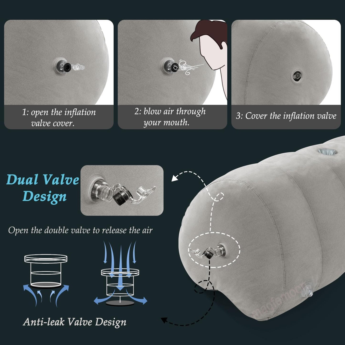 DomiCushion Inflatable Pillow & BDSM Set - Vixen | Nova Network