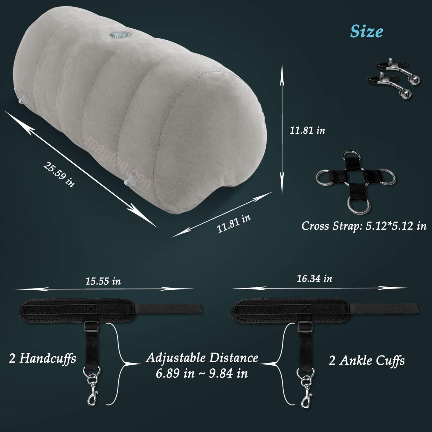 DomiCushion Inflatable Pillow & BDSM Set - Vixen | Nova Network
