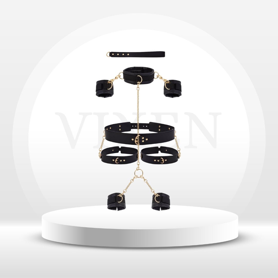 DominaLink 7 - Piece Bondage Set - Vixen | Nova Network