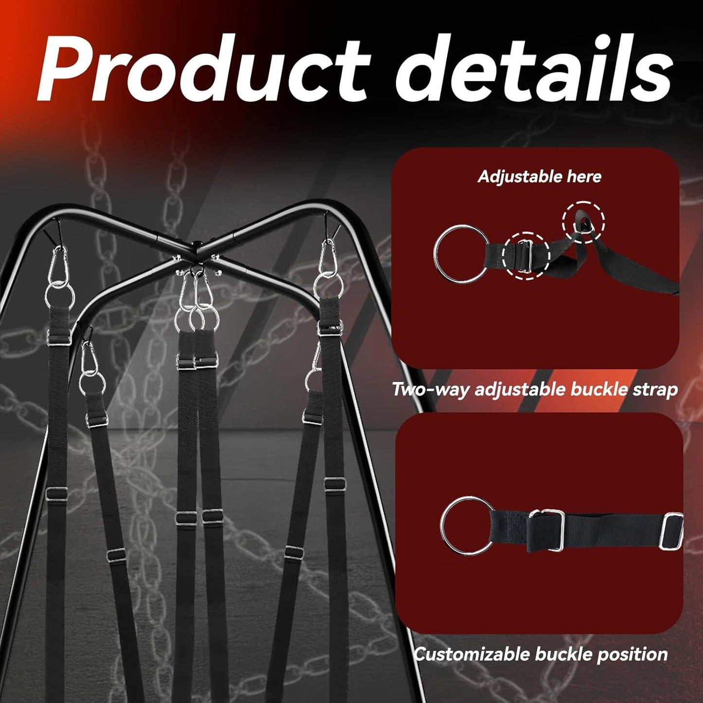 DomiStation BDSM Swing Frame - Vixen | Nova Network