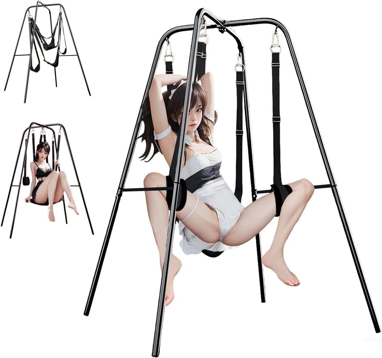DomiStation BDSM Swing Frame - Vixen | Nova Network