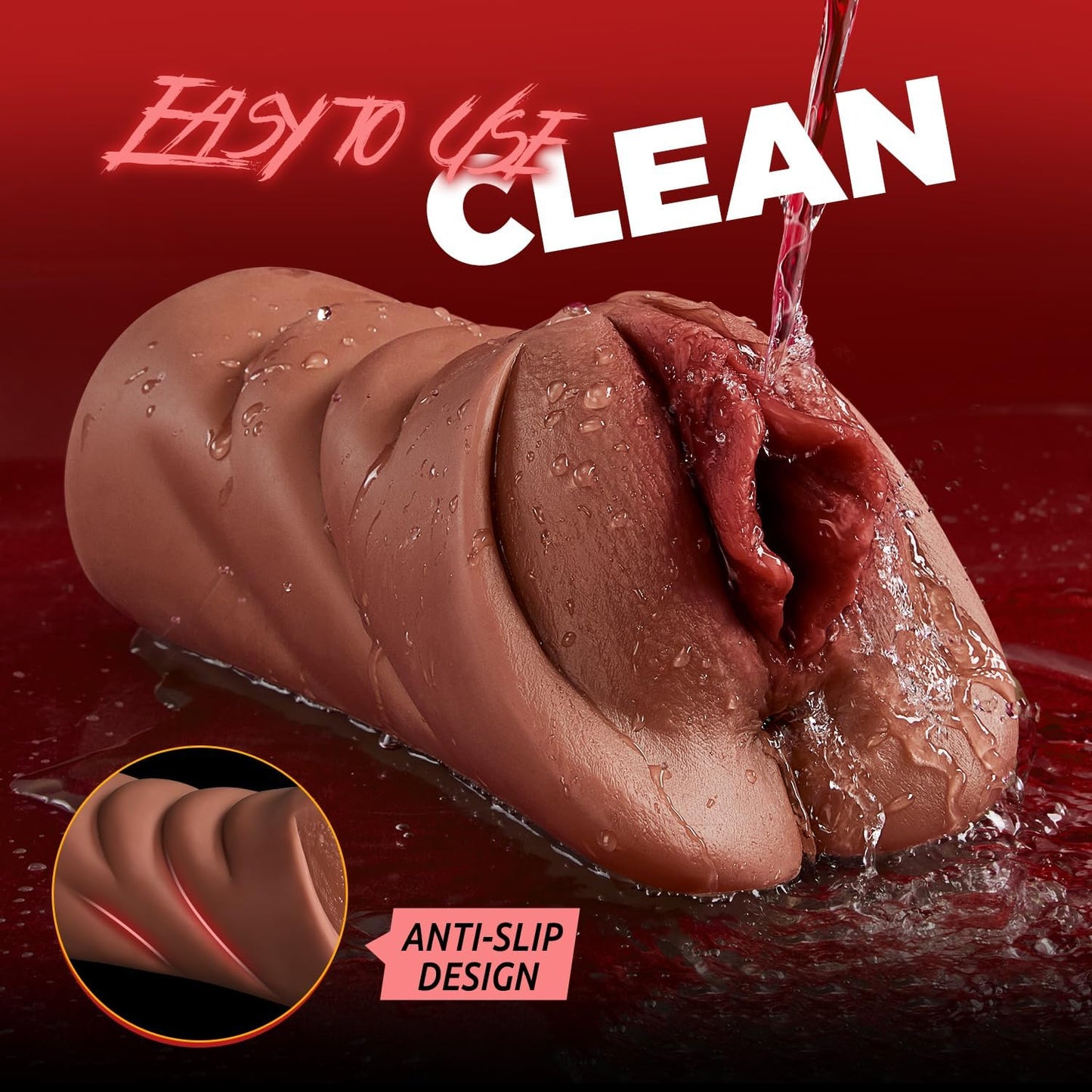 DoubleDelight Dual Hole Realistic Pocket Pussy - Vixen | Nova Network