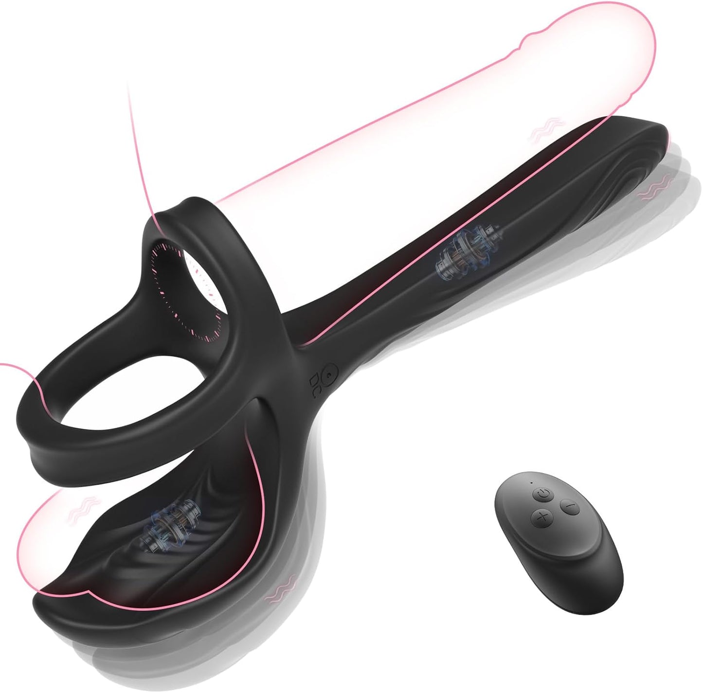 DoubleTrouble Dual Penetration Couples Vibrator - Vixen | Nova Network