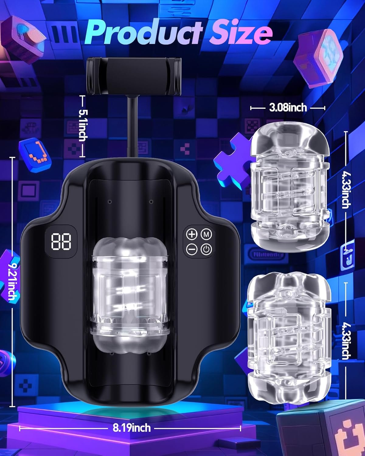 DriveMaster Auto Thrusting Stroker 10cm Depth - Vixen | Nova Network