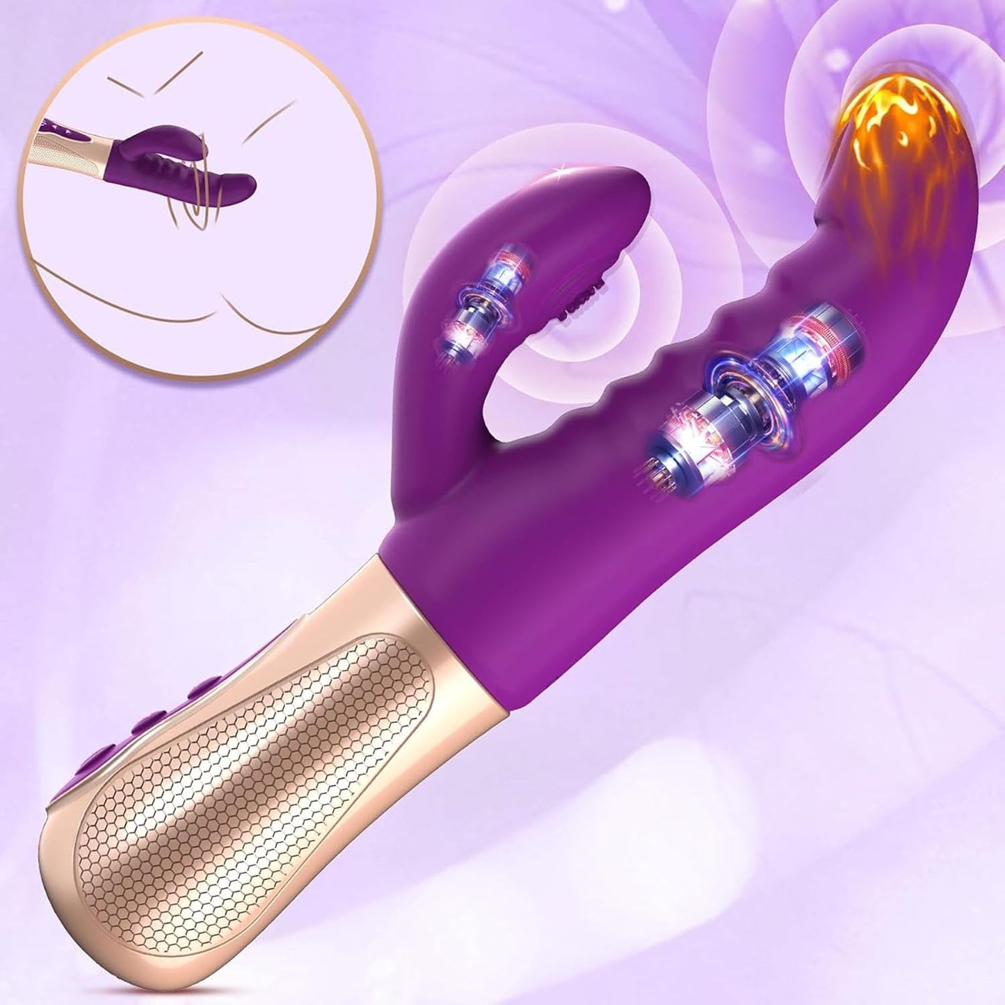 DualBunny G - Spot & Clit Rabbit Vibrator - Vixen | Nova Network