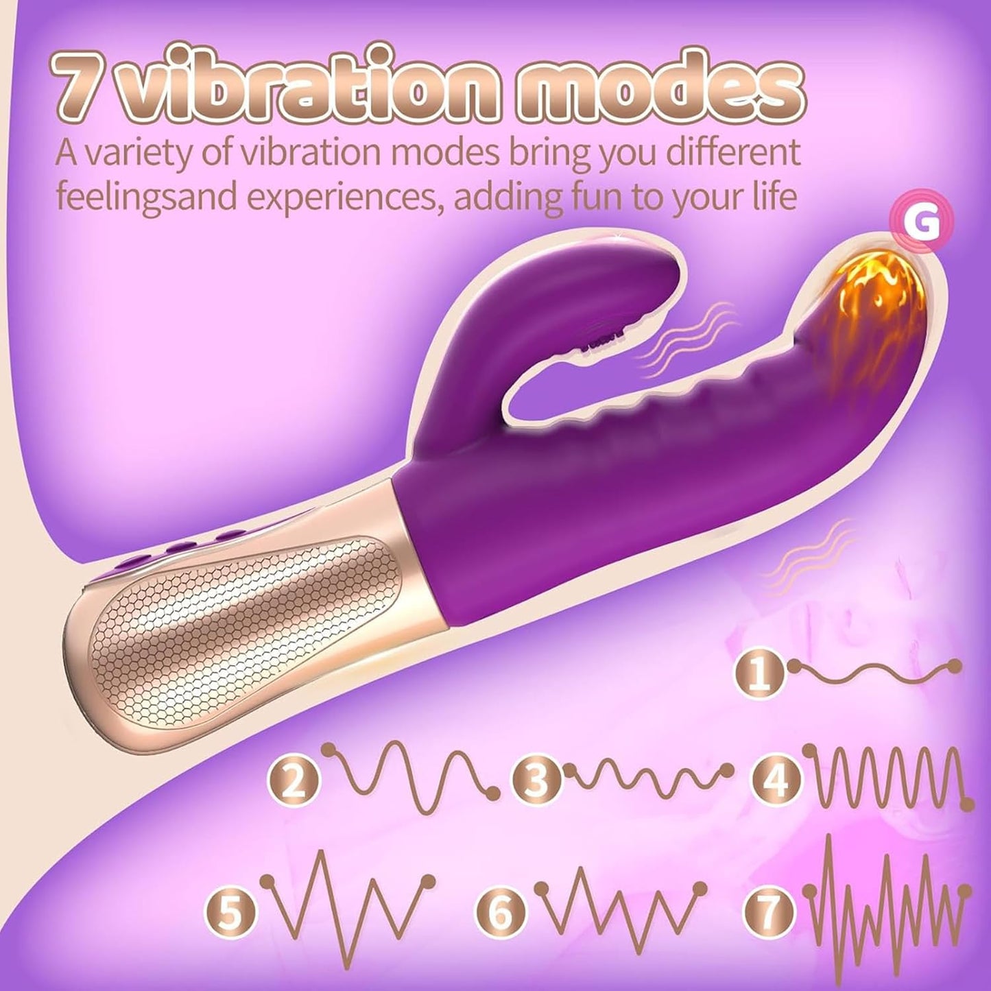 DualBunny G - Spot & Clit Rabbit Vibrator - Vixen | Nova Network