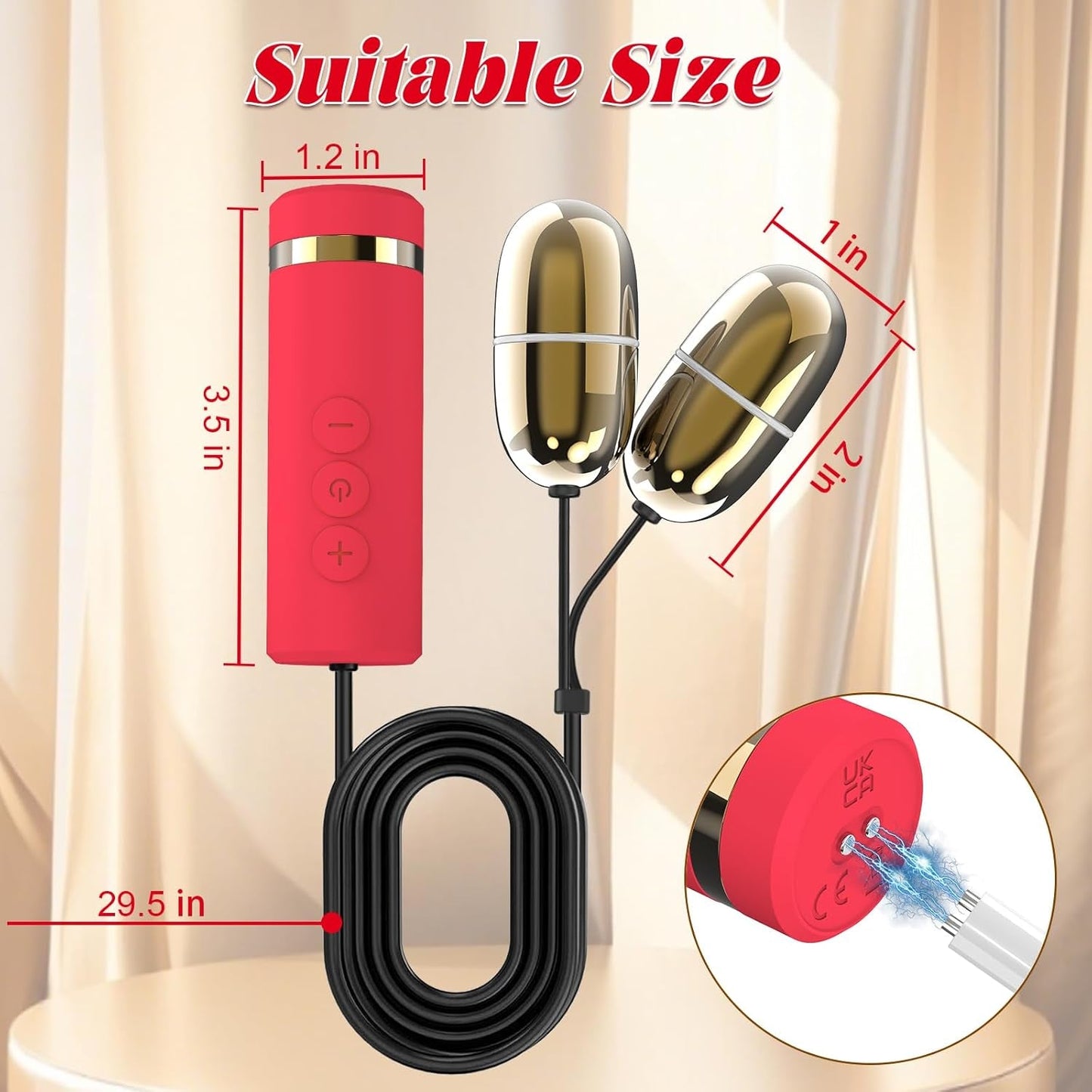 DualFantasy Double Egg Vibrator - Vixen | Nova Network