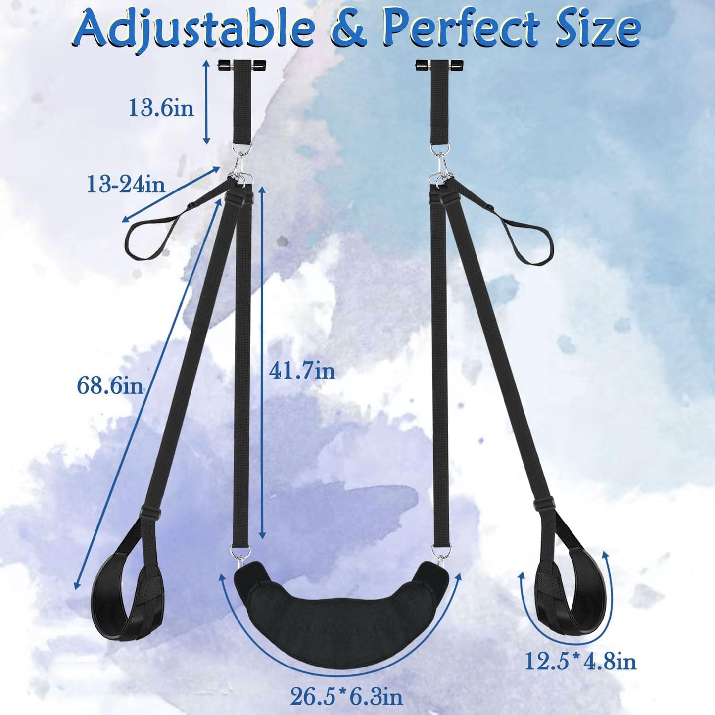 DualPlay Door & Thigh Sling Sex Swing - Vixen | Nova Network