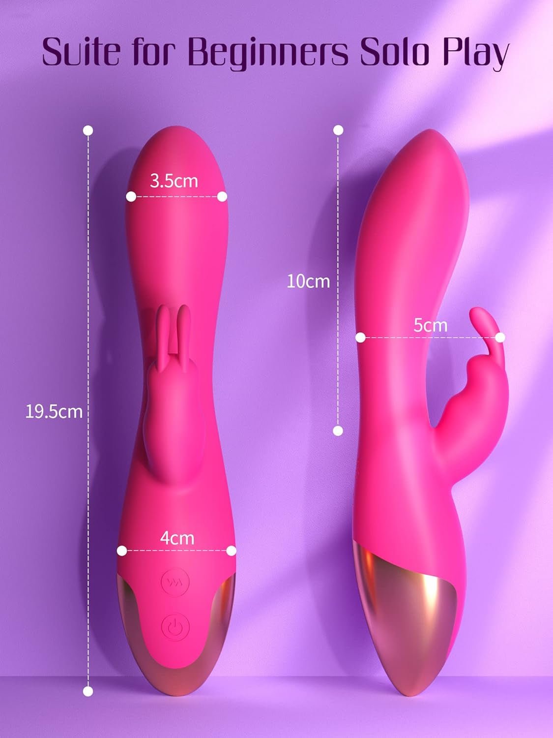DualPulse G - Spot & Clit Rabbit Vibrator - Vixen | Nova Network