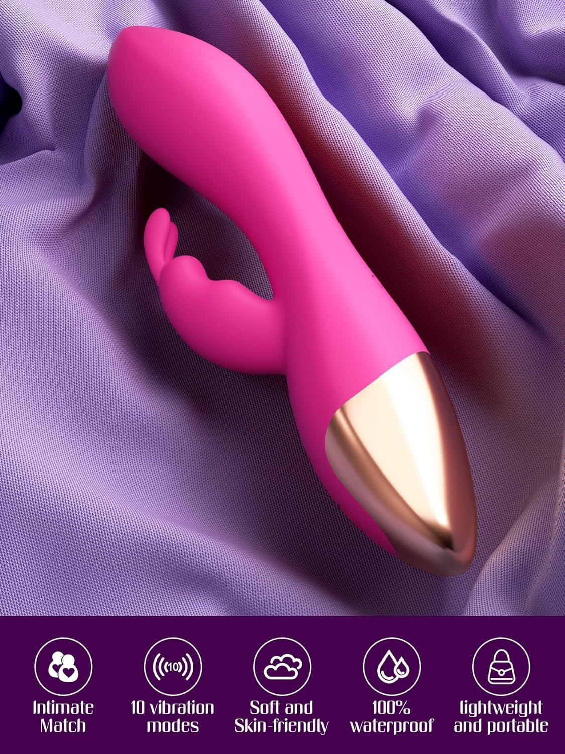 DualPulse G - Spot & Clit Rabbit Vibrator - Vixen | Nova Network