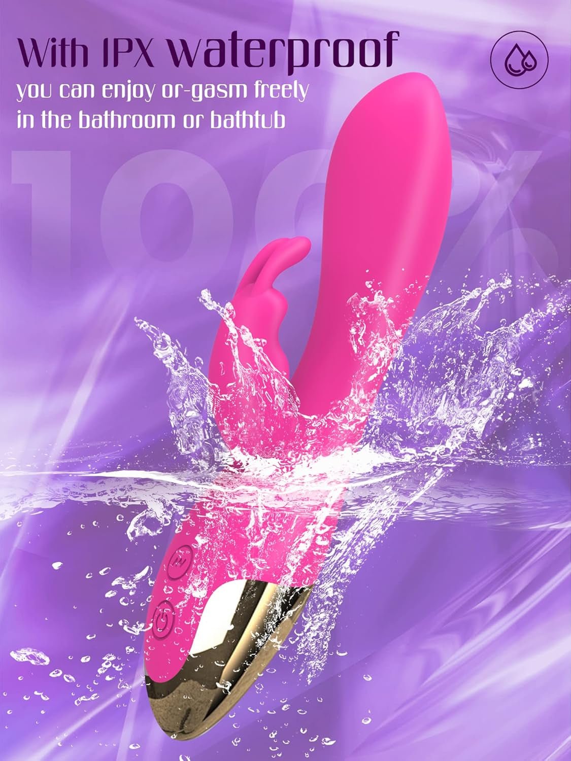 DualPulse G - Spot & Clit Rabbit Vibrator - Vixen | Nova Network