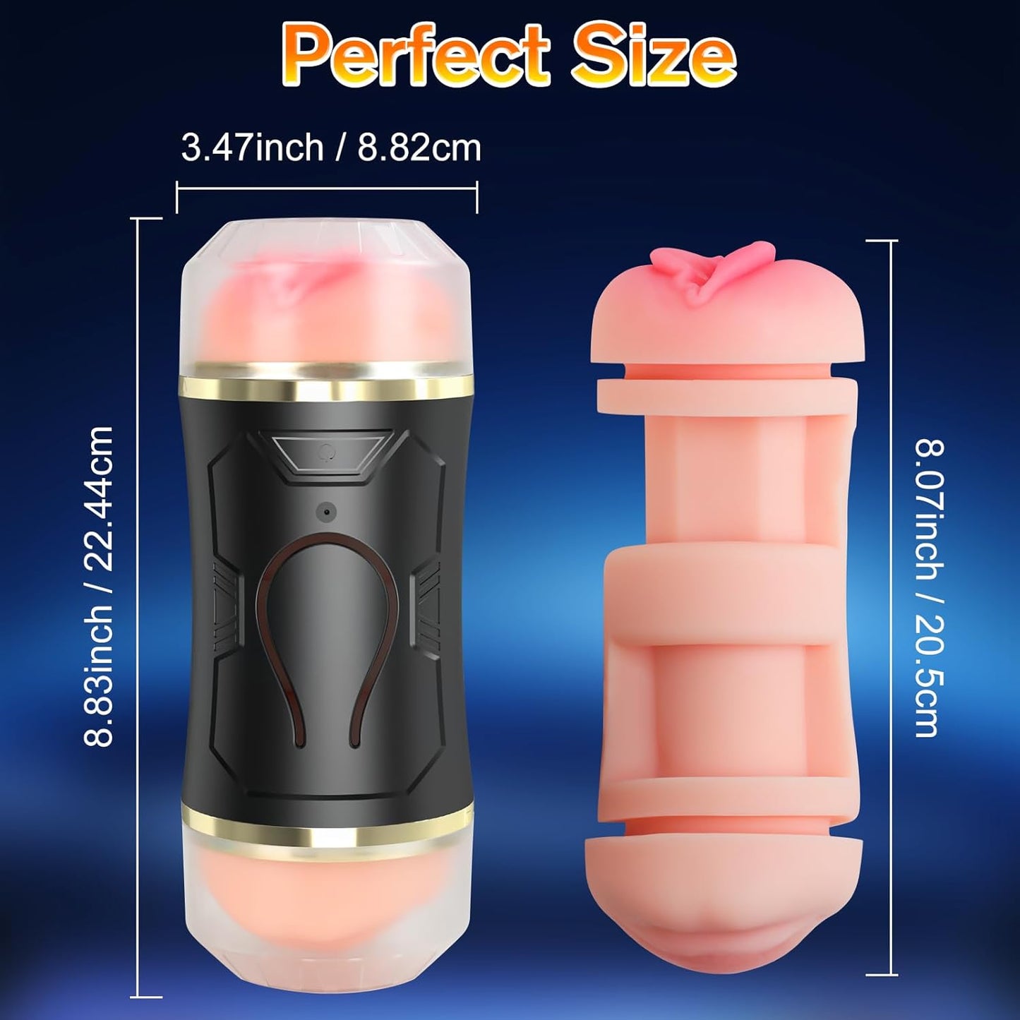 DualStroke Double - Ended Vibrating Fleshlight Stroker - Vixen | Nova Network
