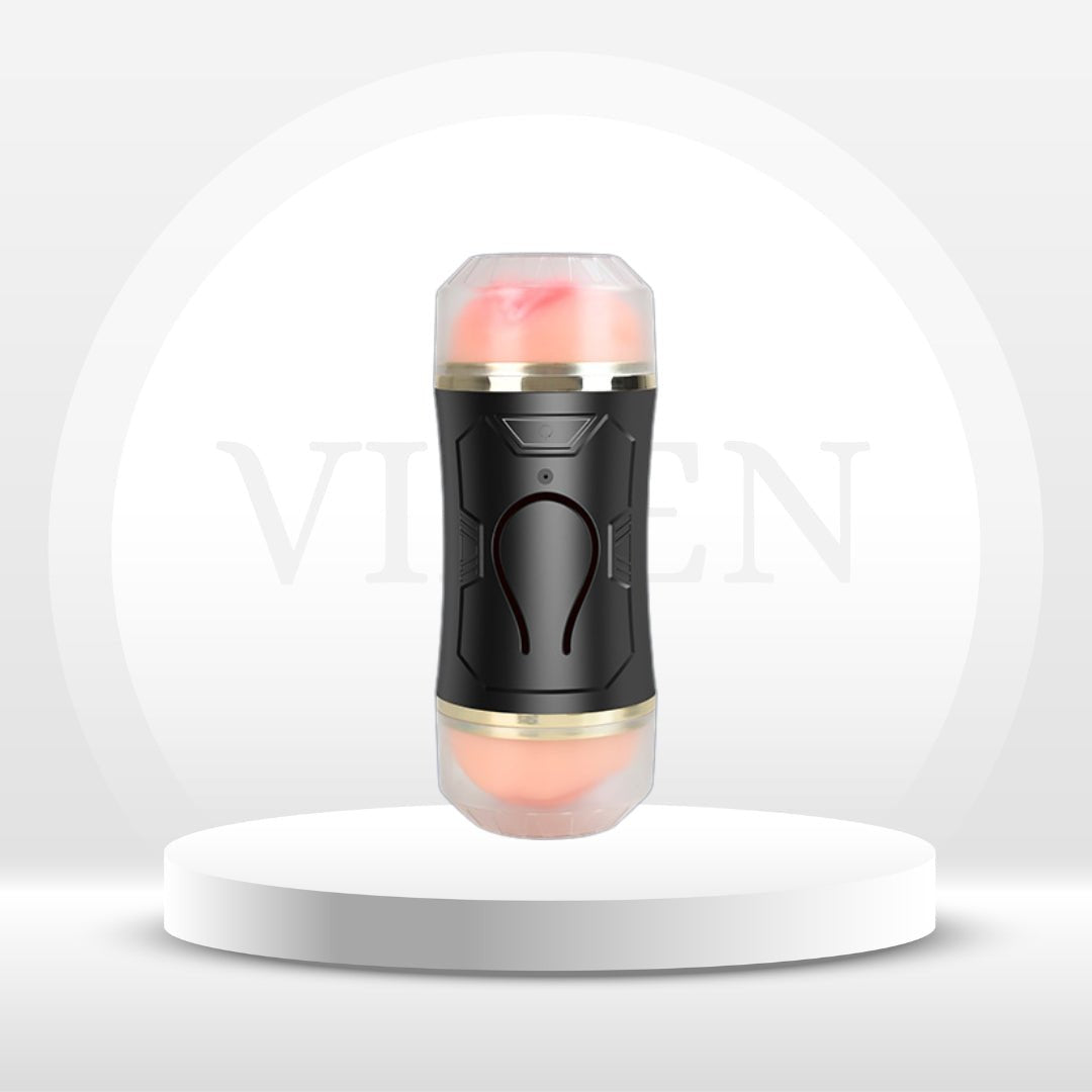 DualStroke Double-Ended Vibrating Fleshlight Stroker Vixen | Nova Network DualStroke Double-Ended Vibrating Fleshlight Stroker Vixen | Nova Network