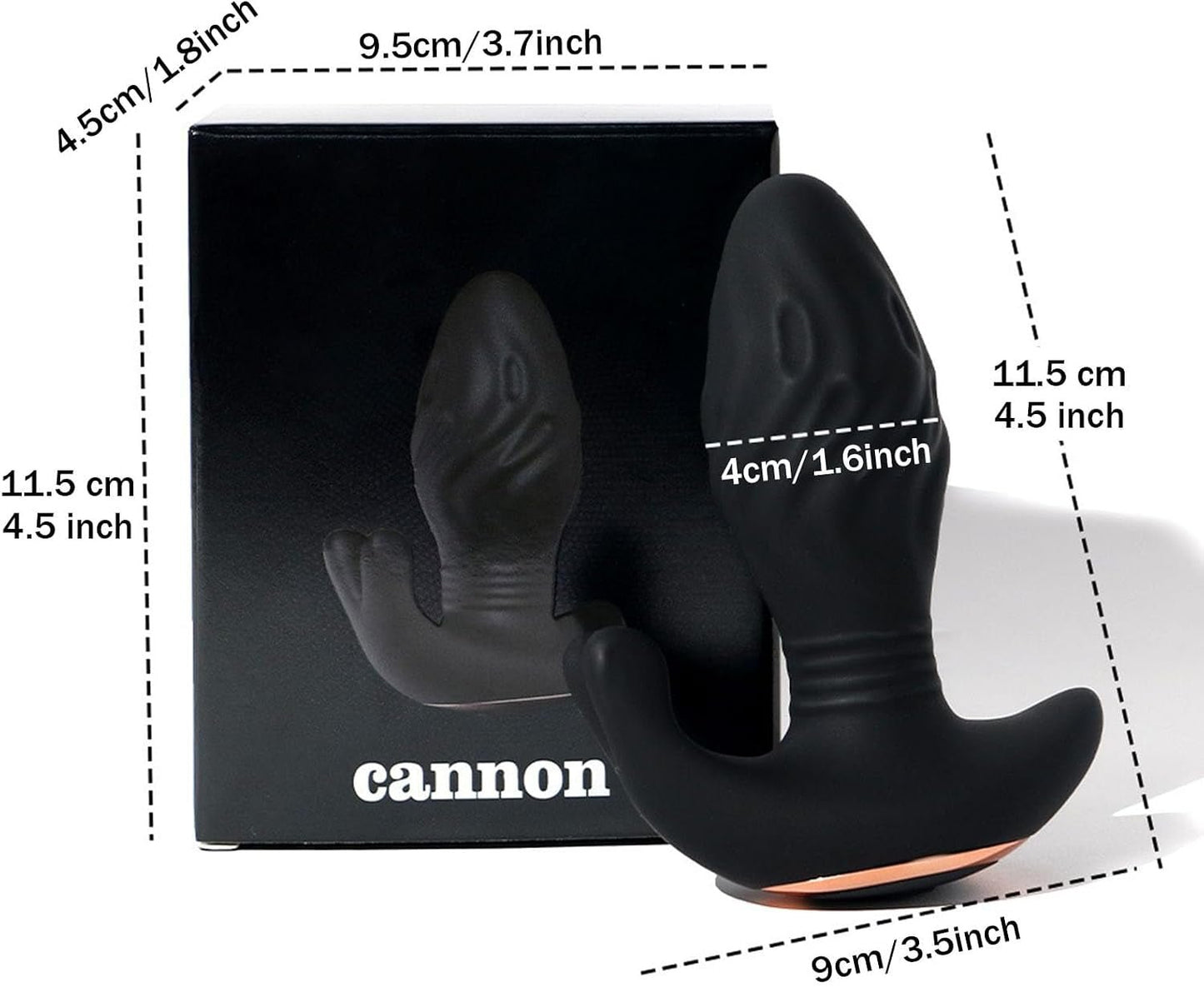 DualStrum 3-in-1 Thrusting Prostate Massager – Remote, 10 Speeds - Vixen Adult Playroom