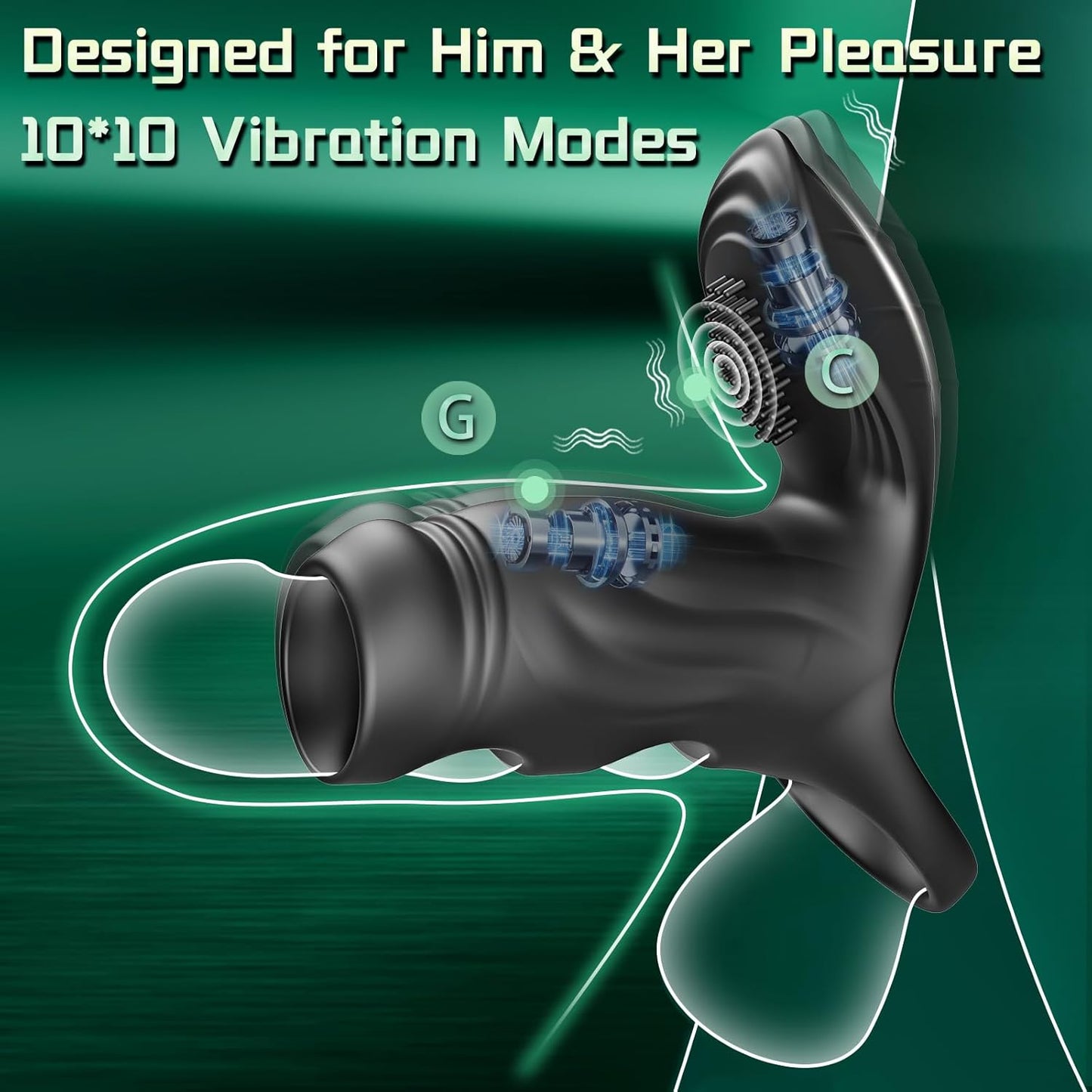 DualSync App Control Cock Sleeve - Vixen | Nova Network