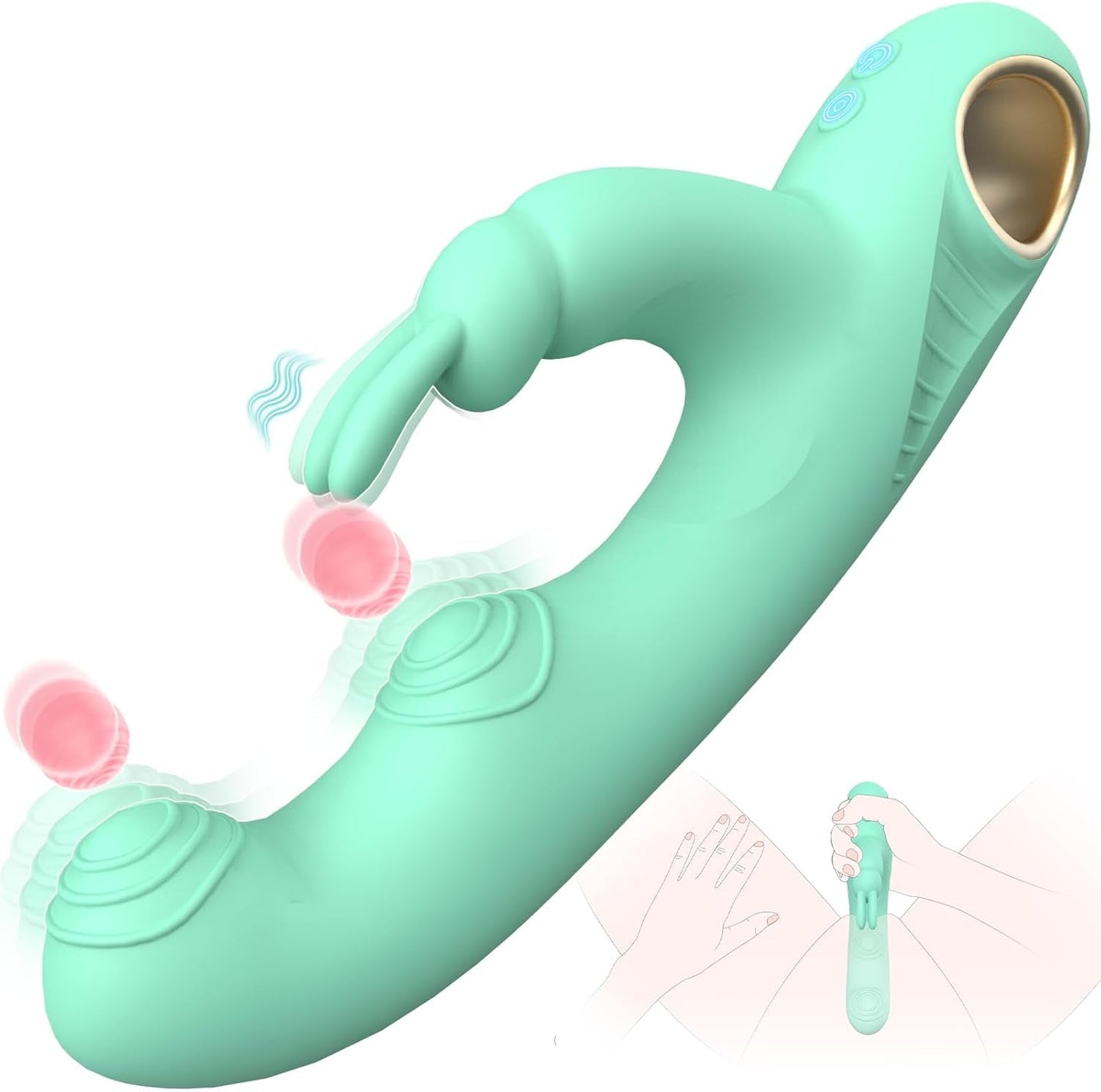 DualTap G - Spot Rabbit Vibrator - Vixen | Nova Network