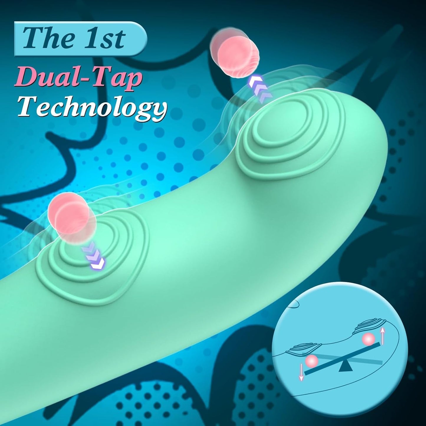 DualTap G - Spot Rabbit Vibrator - Vixen | Nova Network