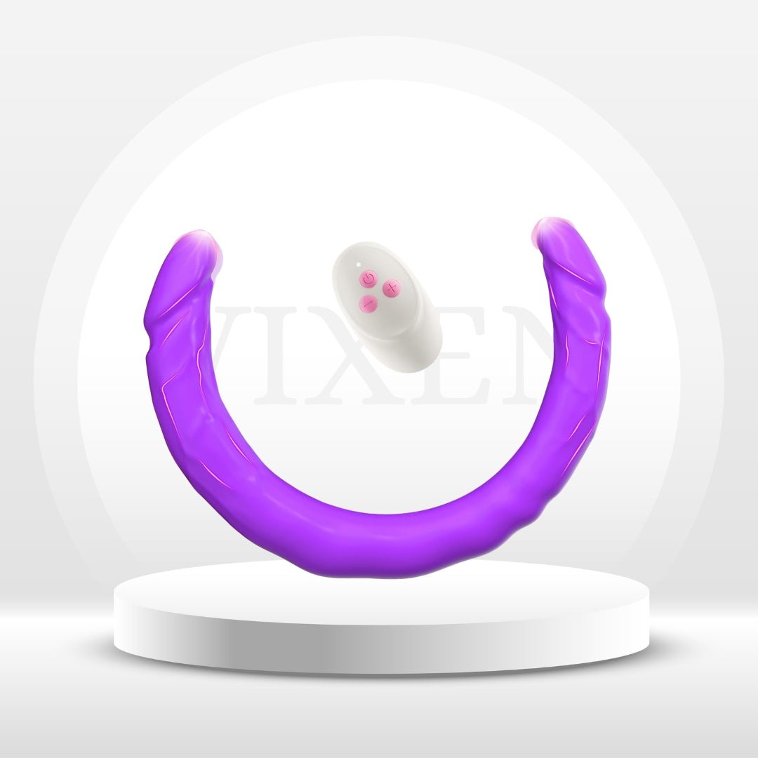 DualVibe 15.7" Double - Ended Dildo Vibrator - Vixen | Nova Network