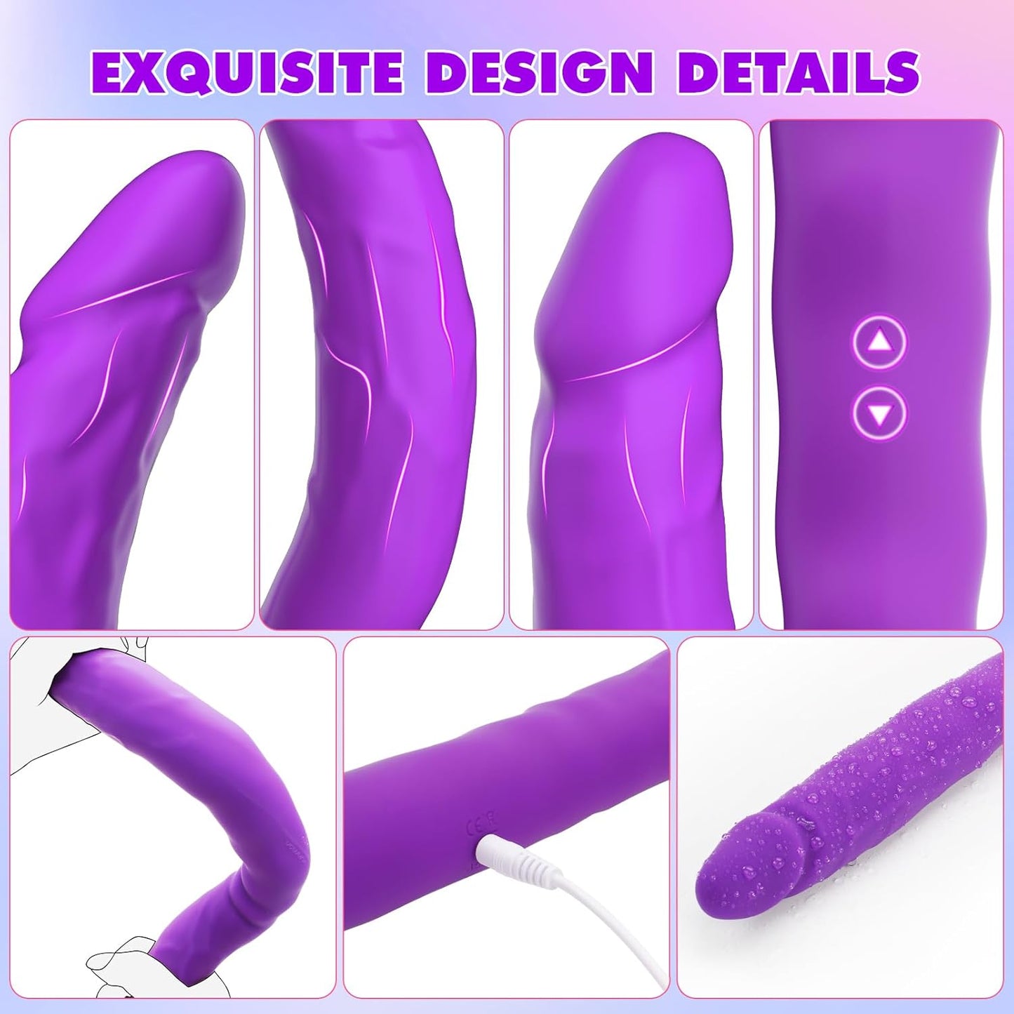 DualVibe 15.7" Double - Ended Dildo Vibrator - Vixen | Nova Network