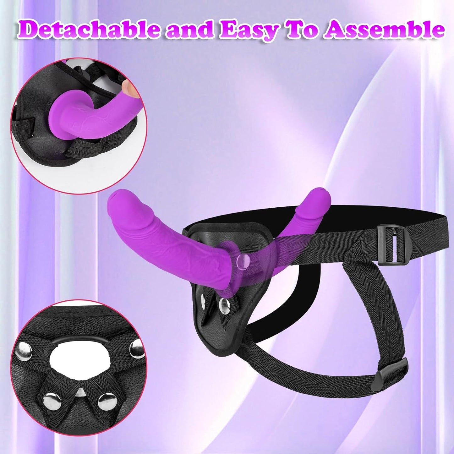 DuoForm Adjustable Double - Ended Strap - On Dildo - Vixen | Nova Network