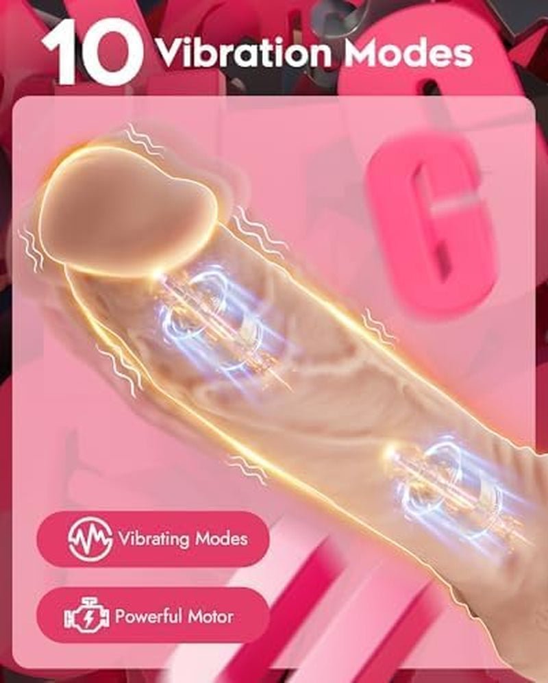 DuoVibe Vibrating Strap - On Dildo Set - Vixen | Nova Network