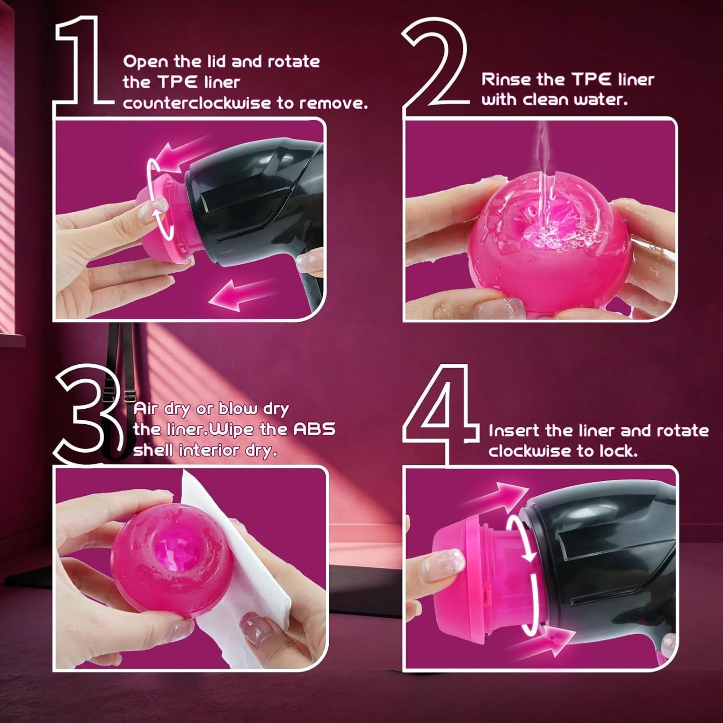 EdgeTrainer Pulsating Glans Male Stroker 10 Modes - Vixen | Nova Network