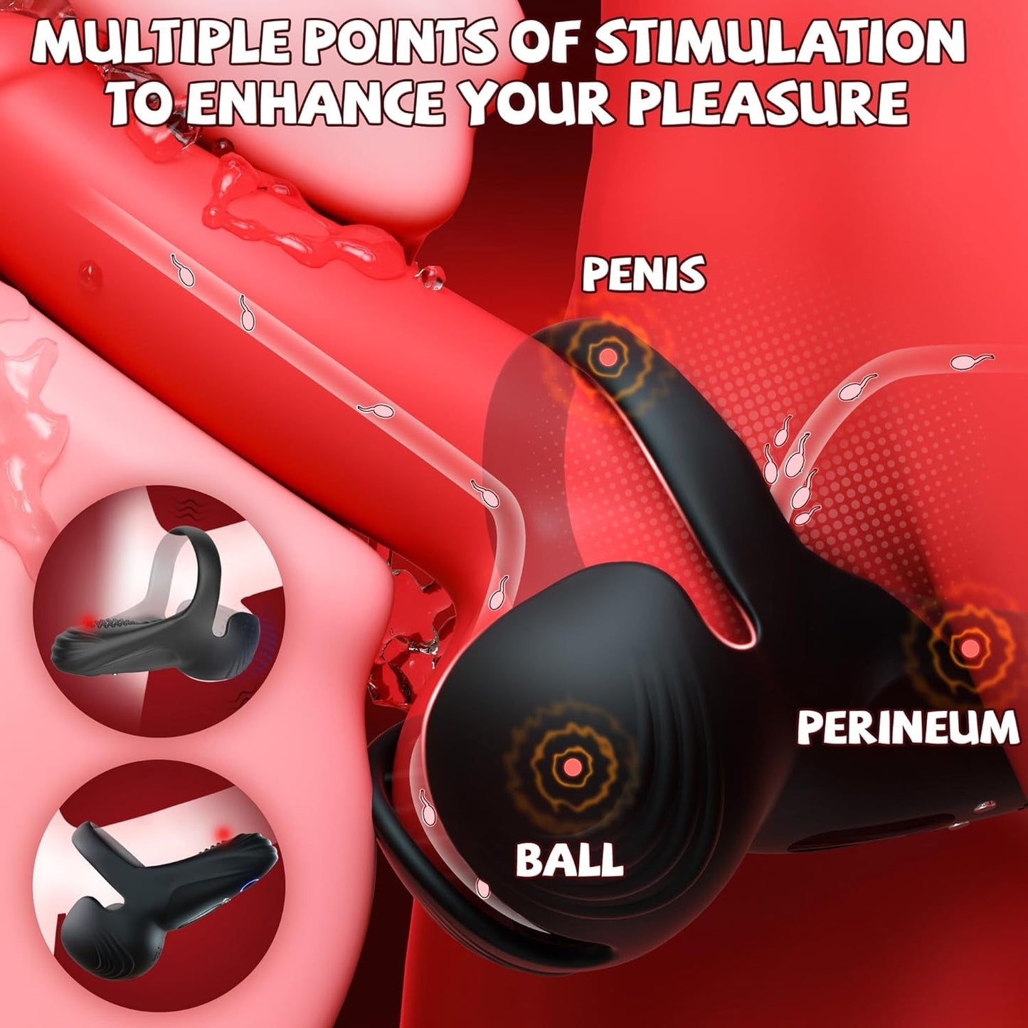 EnduroVibe App Control Penis Ring - Vixen | Nova Network