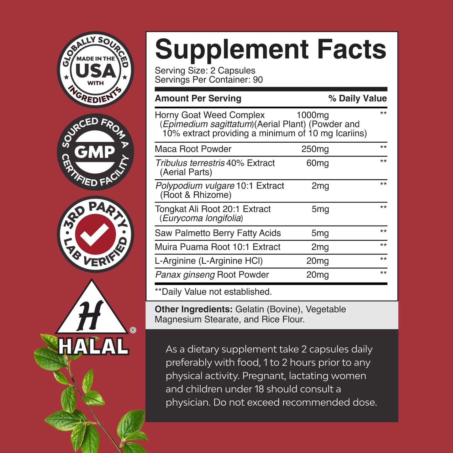 Extra Strength Horny Goat Weed – Stamina & Energy Supplement - Vixen | Nova Network