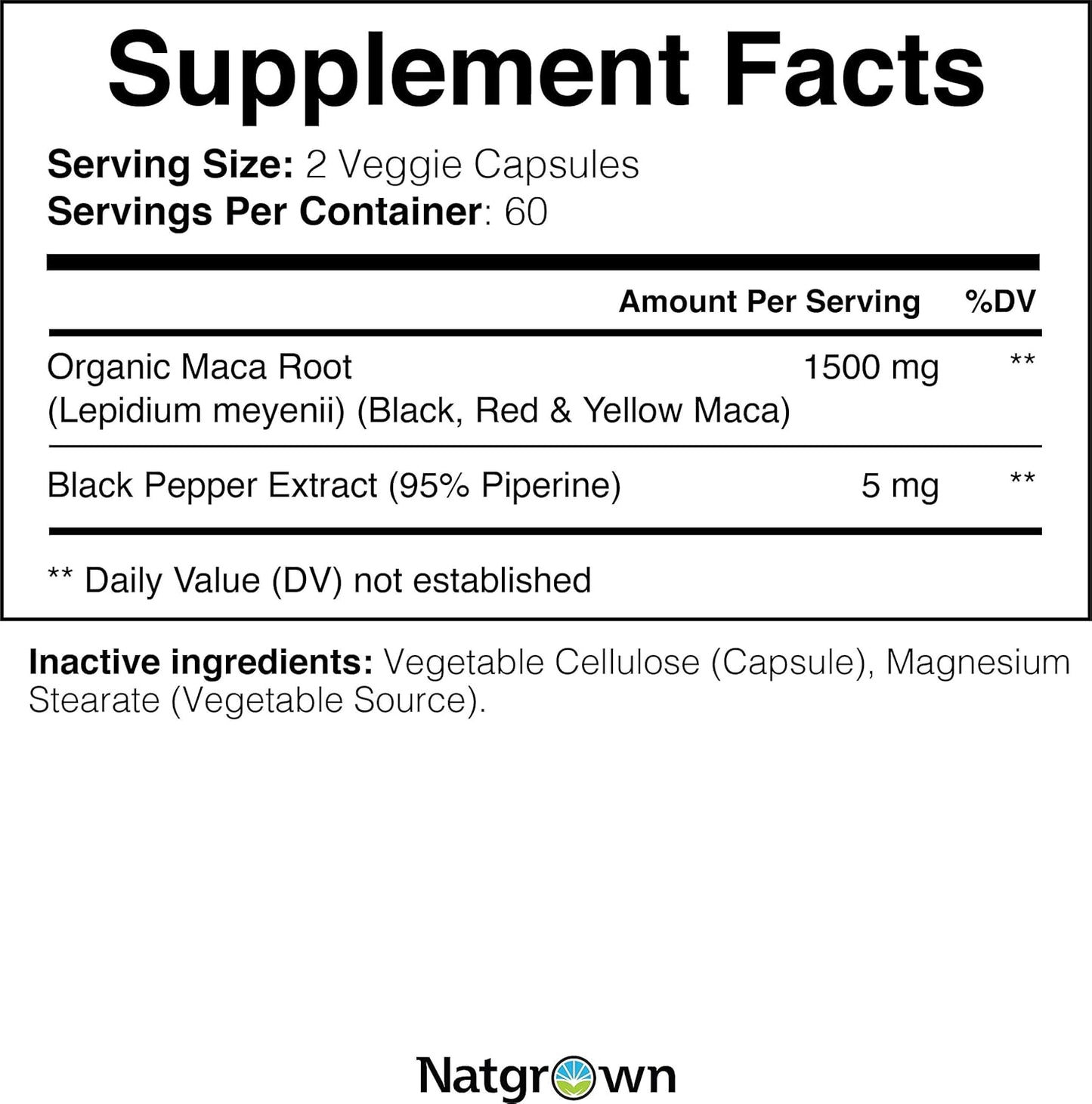 Extra Strength Maca Root Capsules – Energy, Libido & Hormone Support - Vixen | Nova Network