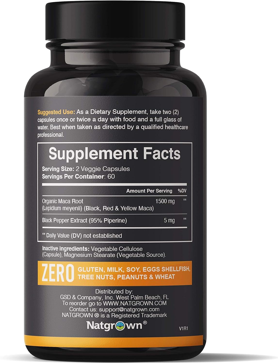 Extra Strength Maca Root Capsules – Energy, Libido & Hormone Support - Vixen | Nova Network