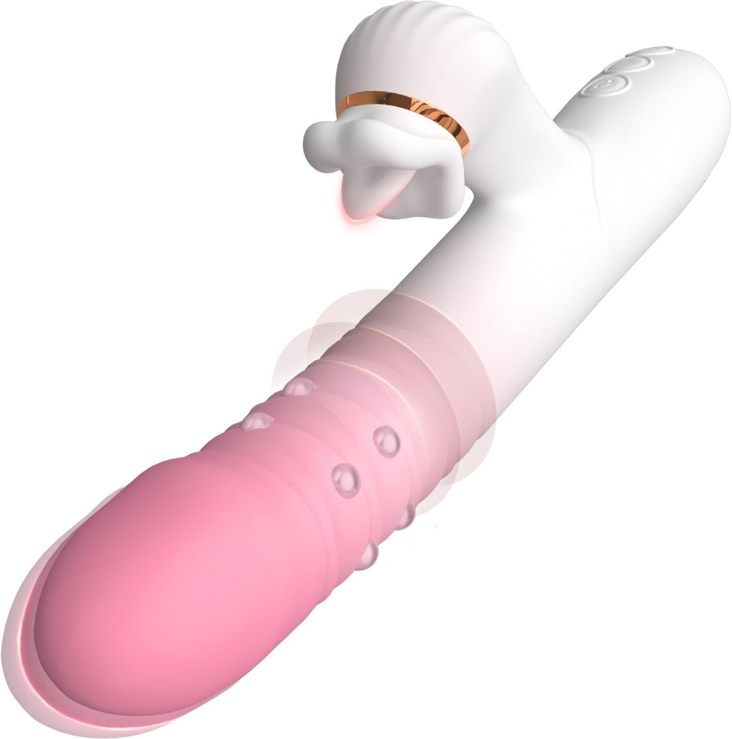 FadedGlory 3 - in - 1 Rotating Beads & Tongue Vibrator - Vixen | Nova Network