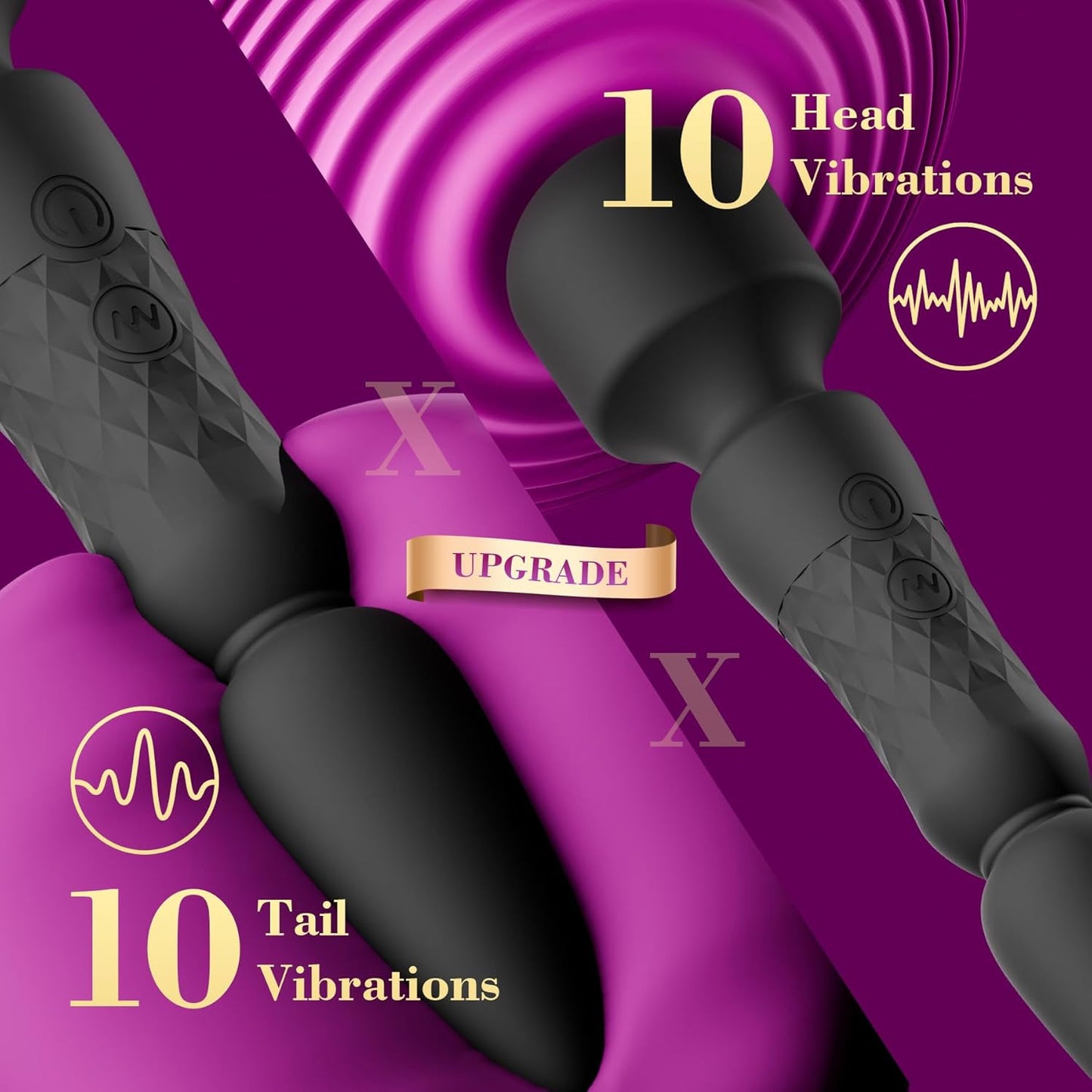 FantasyRide Plug & Wand Vibrator - Vixen | Nova Network