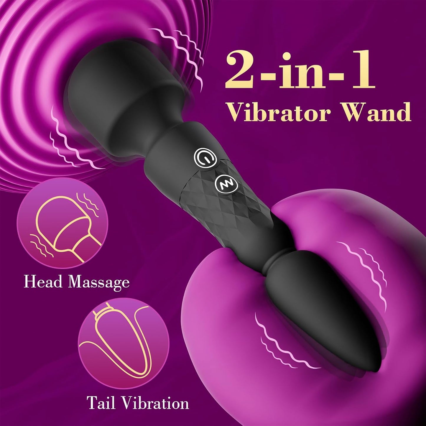 FantasyRide Plug & Wand Vibrator - Vixen | Nova Network